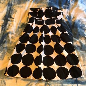 Marimekko X Banana Republic strapless dress size 0
